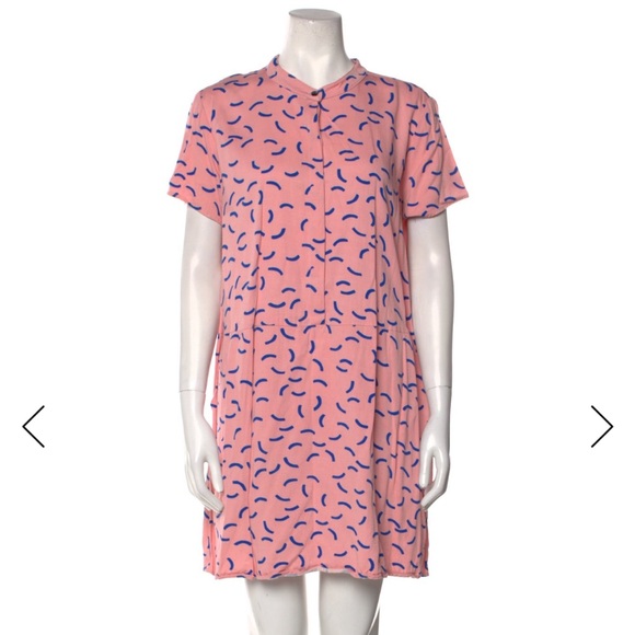 Dusen Dusen Printed Mini Dress L - Picture 1 of 3